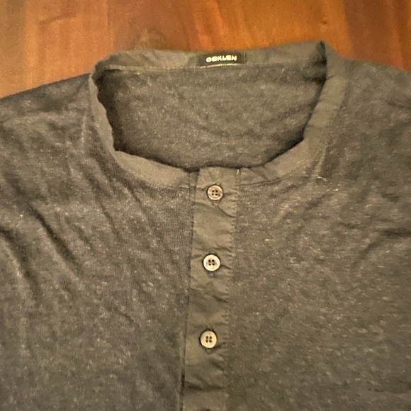 Osklen
long sleeves Visual Linen Yoke top - Picture 4 of 5